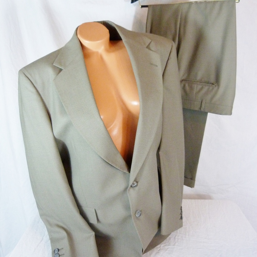 Strathmore 42L Gray Business Suit Jacket Blazer